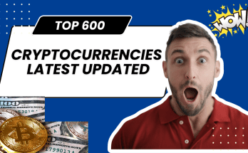 List of Top 600 Cryptocurrencies Latest Updated
